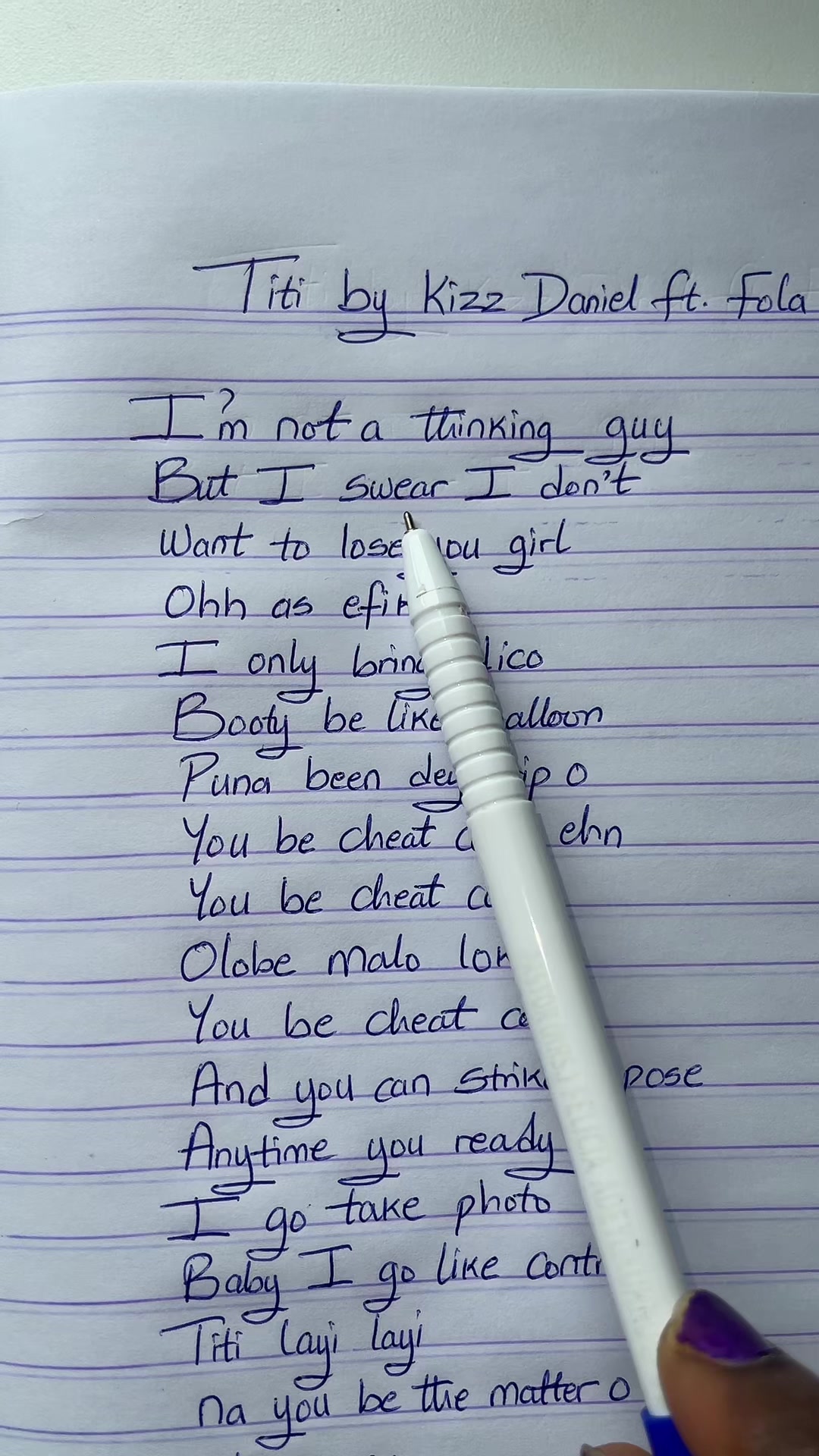 @Lyrics by Bettie 💙