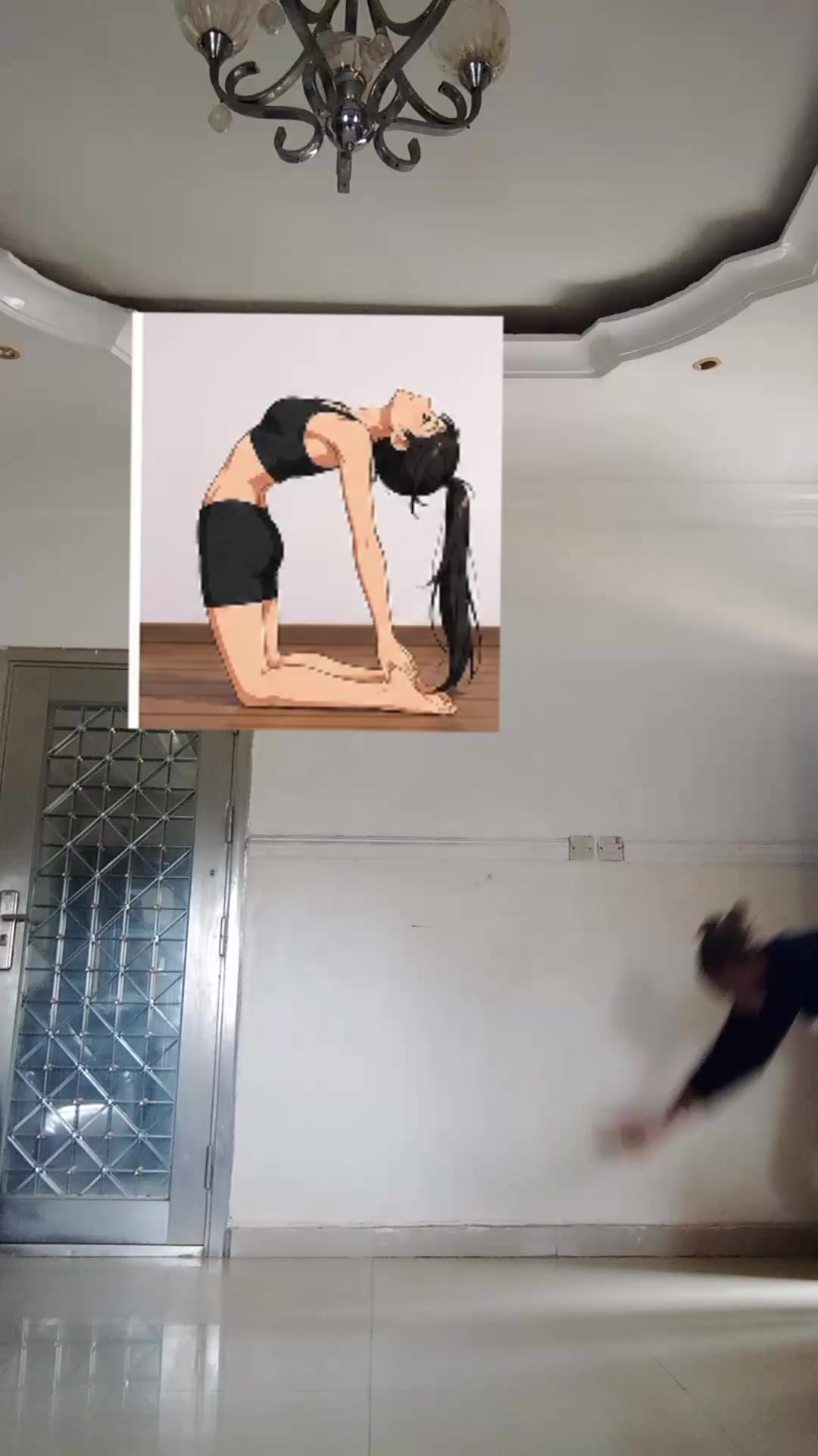 @Flexible goddess runway