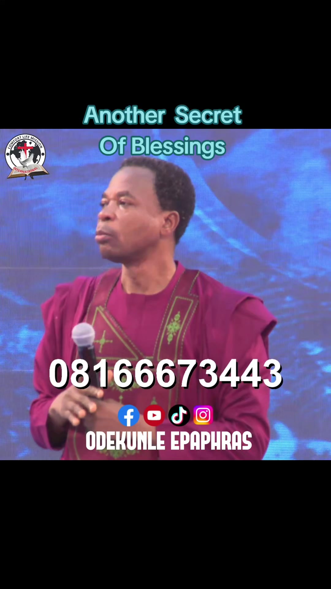 @Pastor Odekunle Epaphras