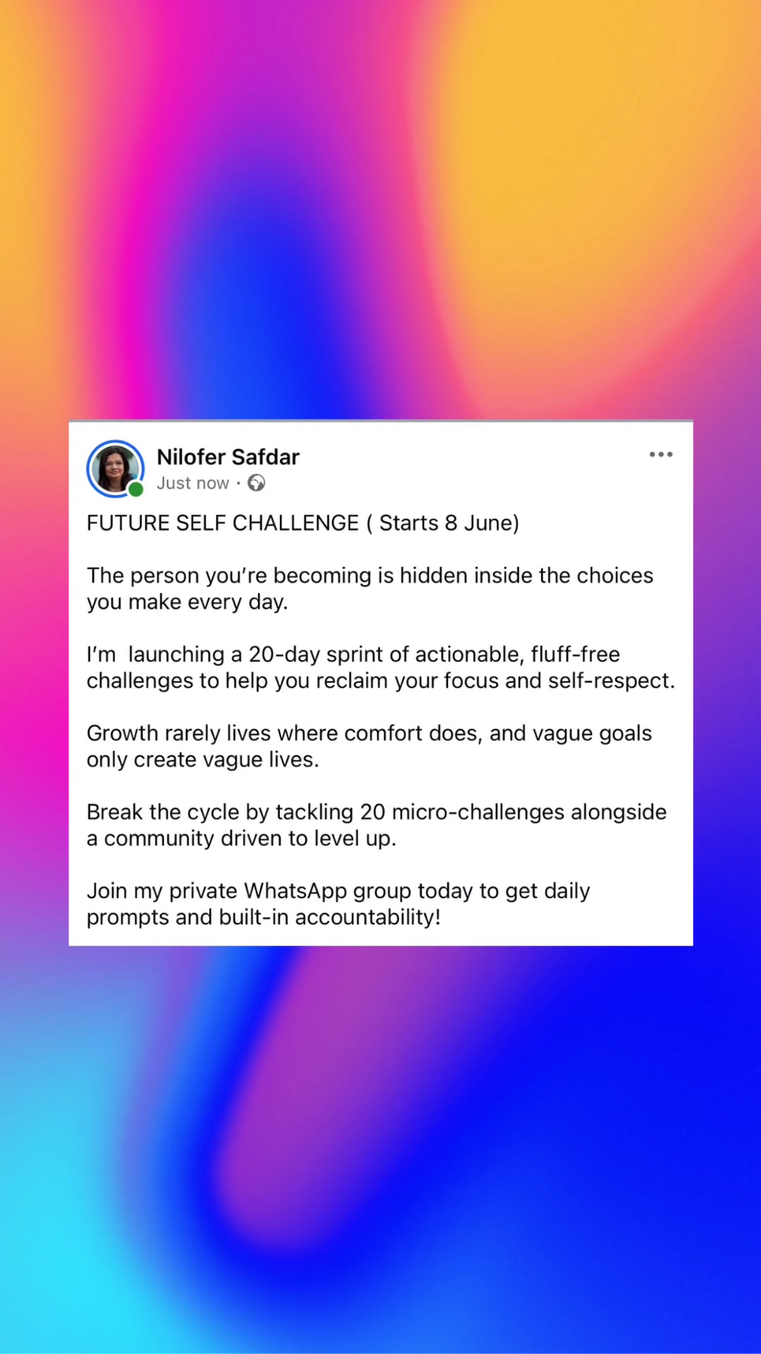 @Nilofer Safdar