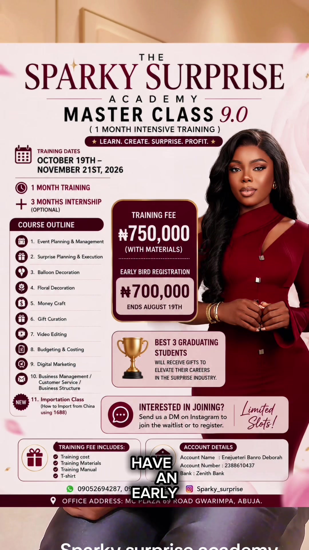 @Sparky Abuja Surprise planner