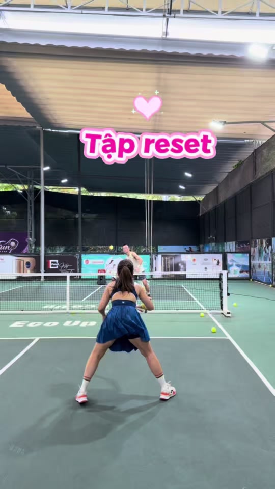 @Vợ chồng U50 m&ecirc; pickleball