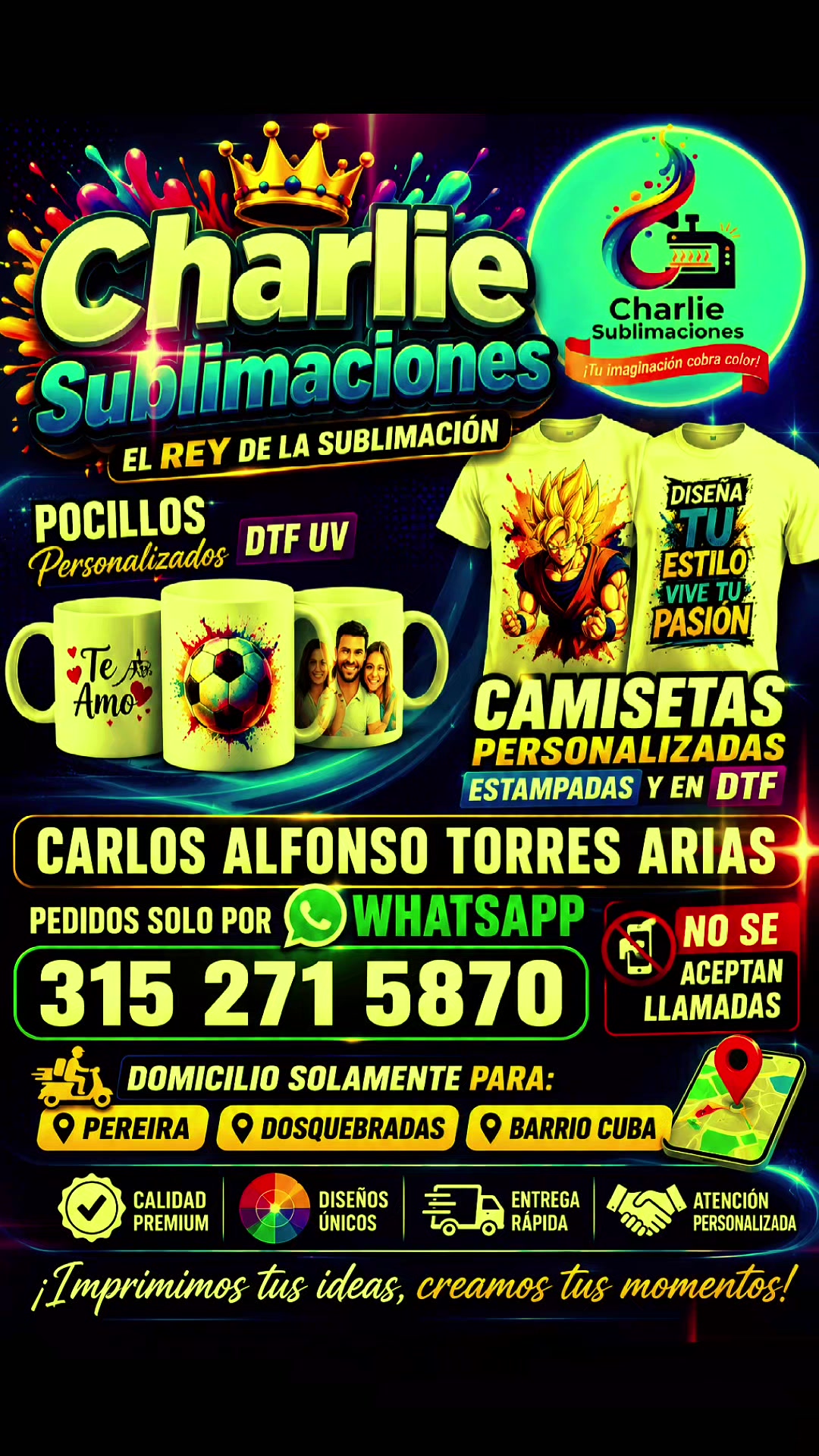 @Charlie p.tv,btque, sbmsiones