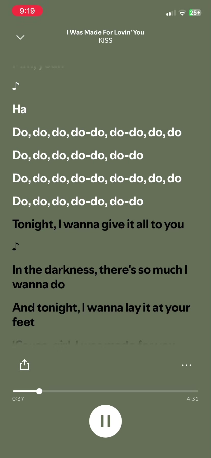 @Song of the dayyyy