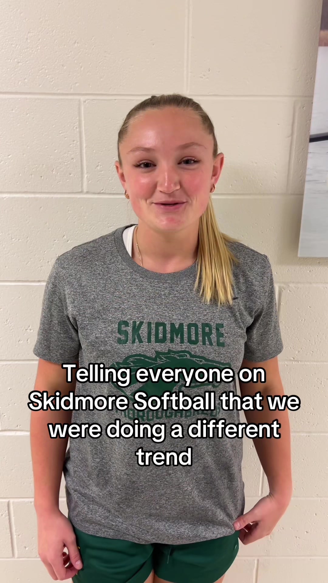 @Skidmore Softball