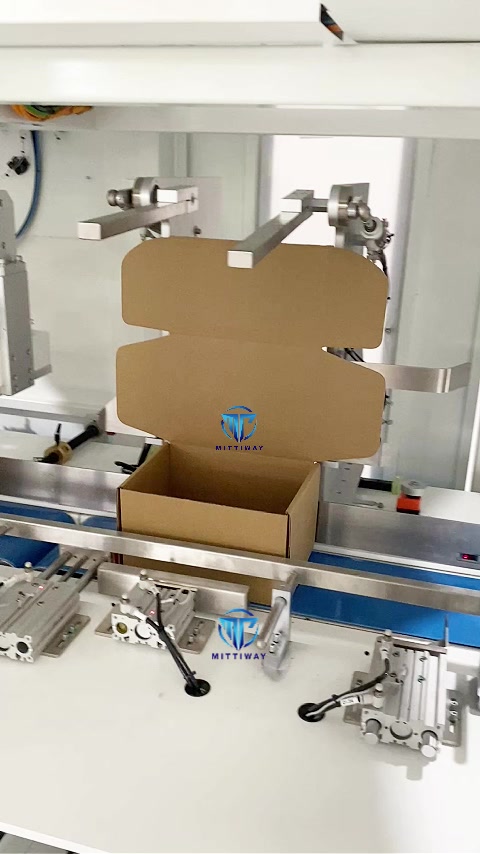 @Hot melt glue tray former