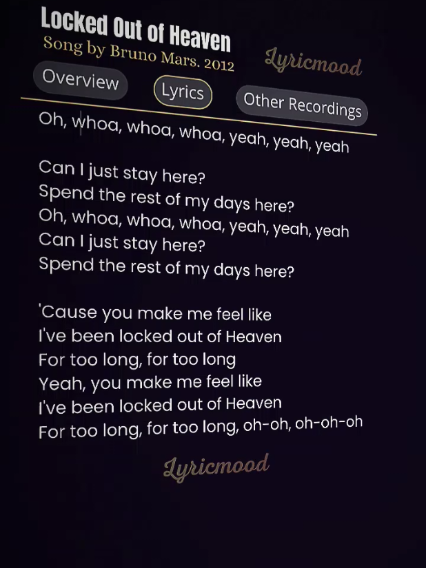@Lyricmood🎶