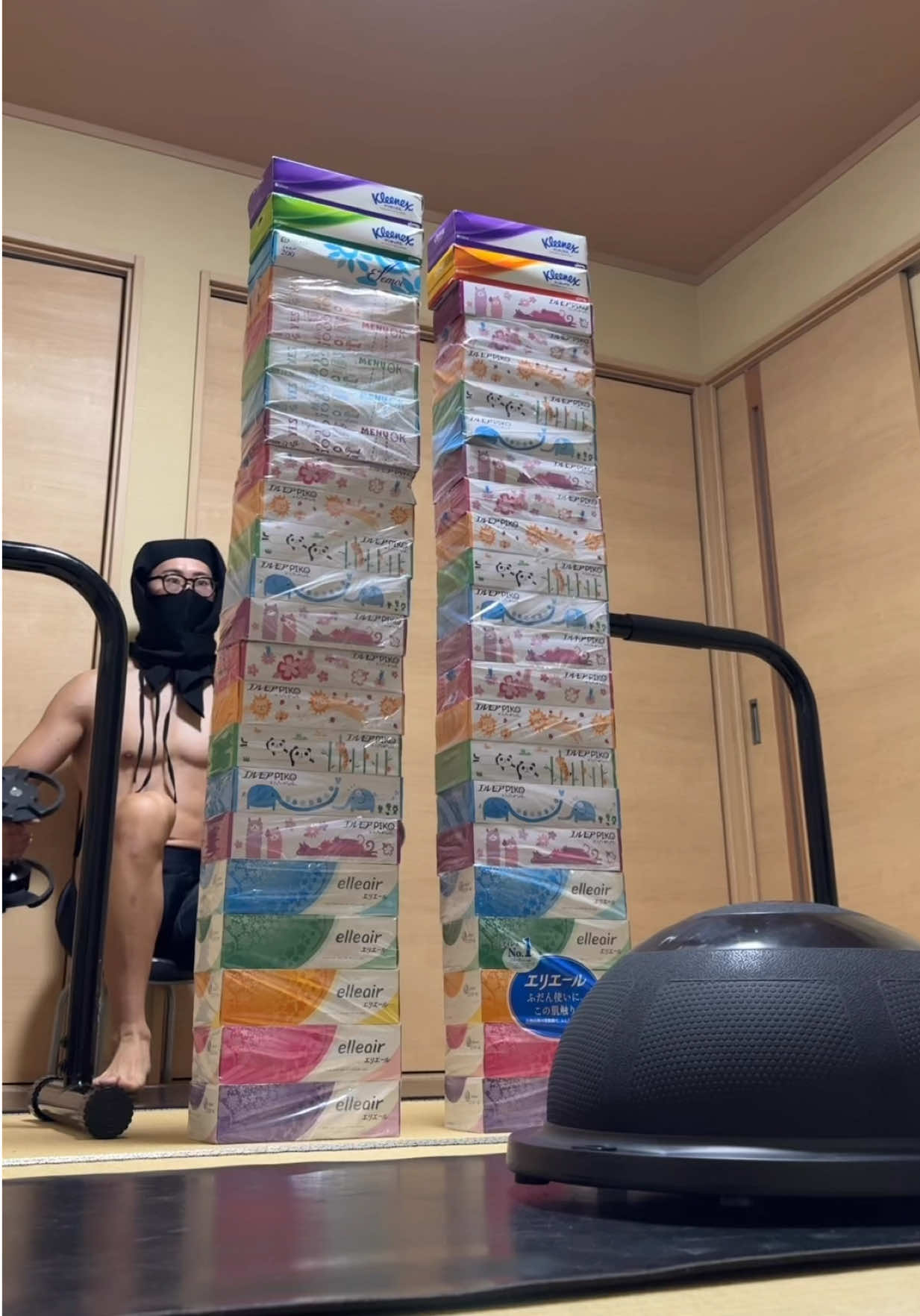 @メガネが落ちないトレーナー