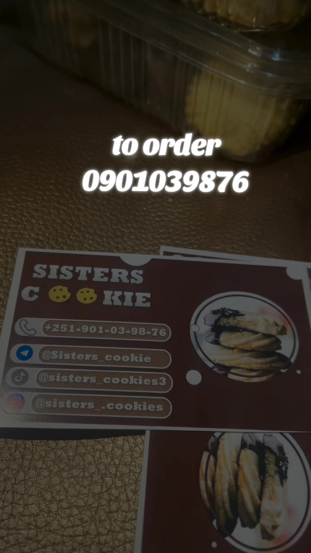 @sister's cookies 🍪