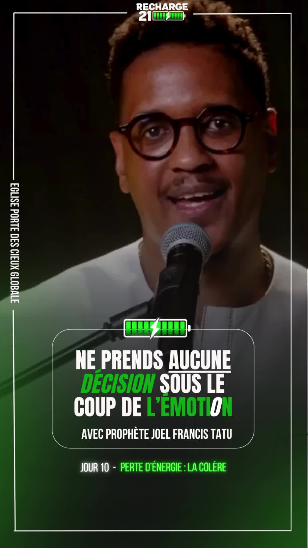 @Proph&egrave;te Jo&euml;l Francis Tatu