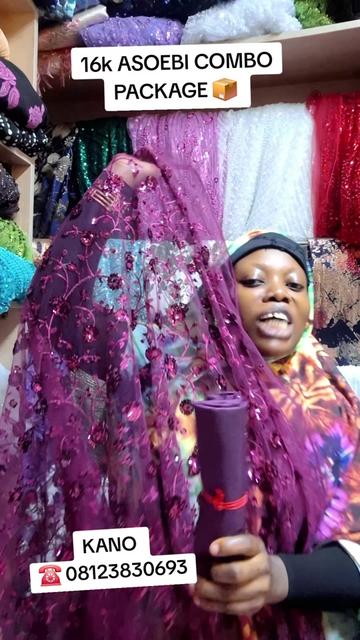 @Yaslim fabrics Asoebi in KANO