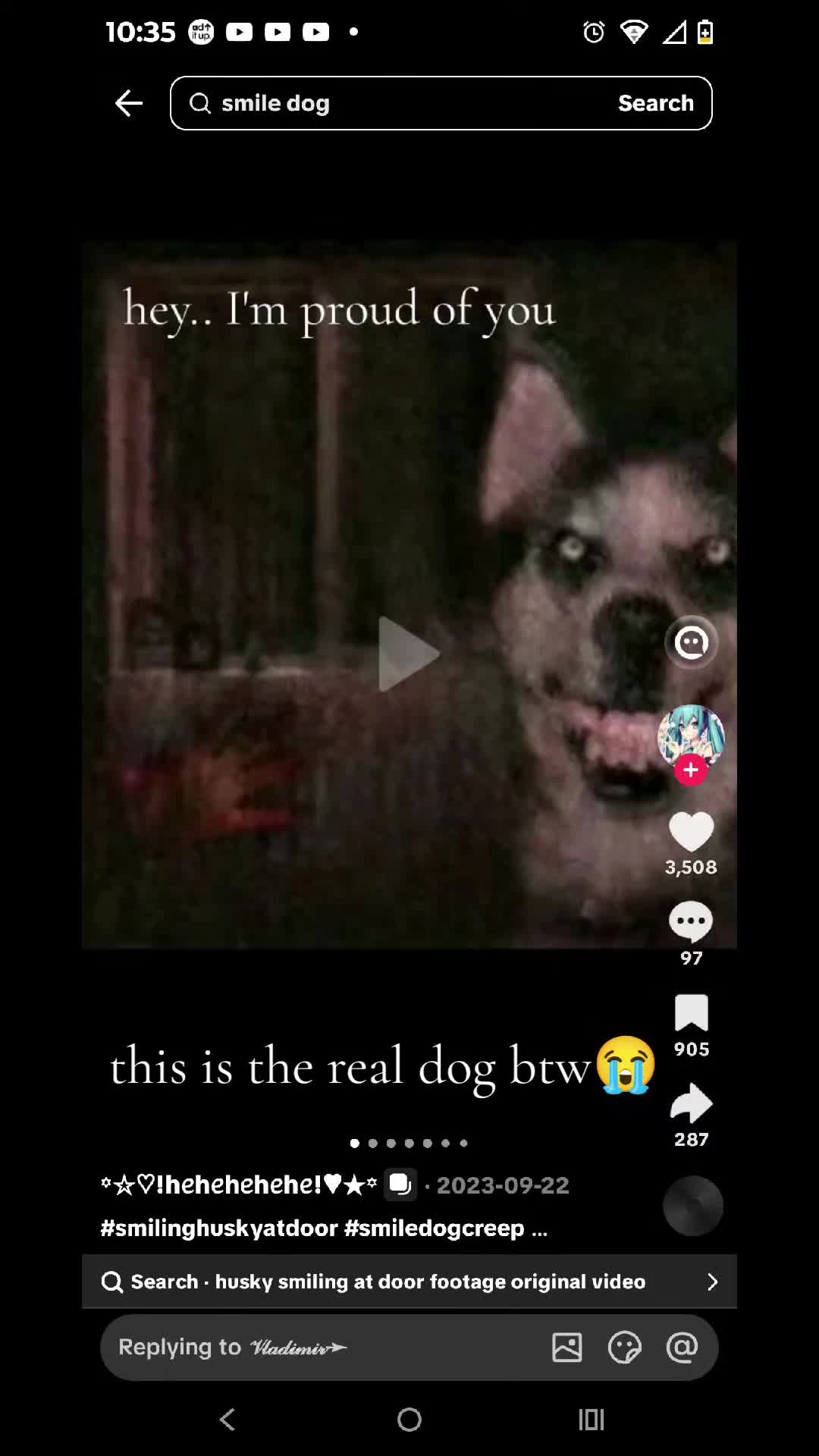 @talking with uncanny cat
