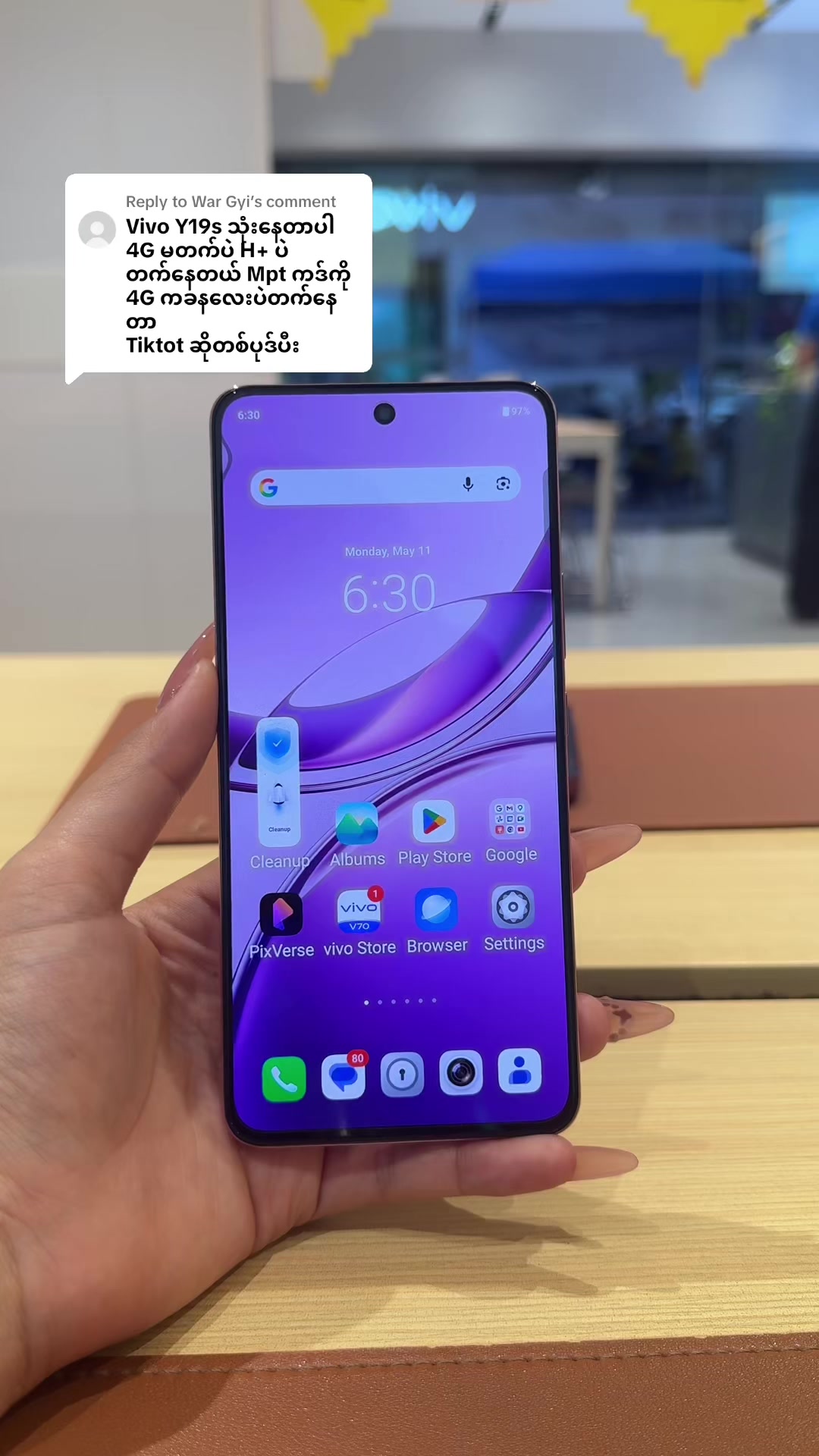 @vivo showroom Mandalay