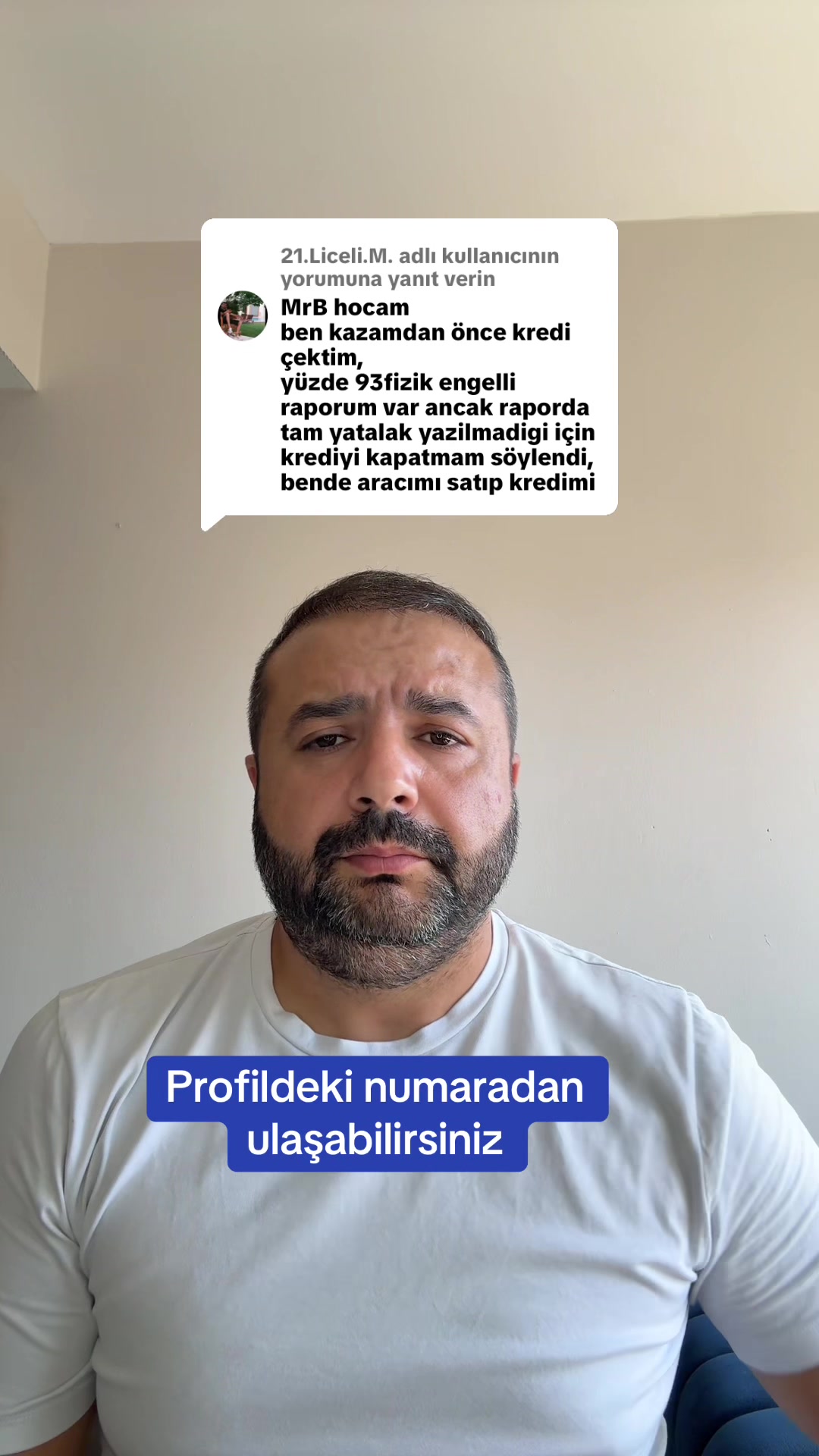 @Kredini geri almak istermisin