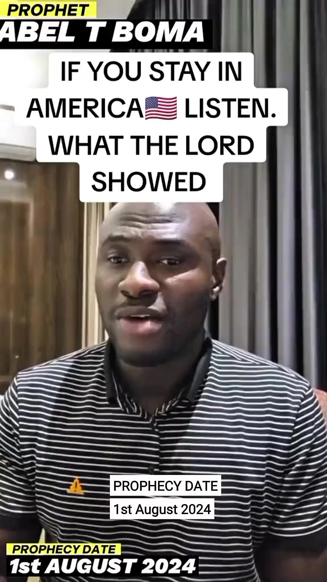 @PROPHET ABEL TAMUNOMINABO BOMA