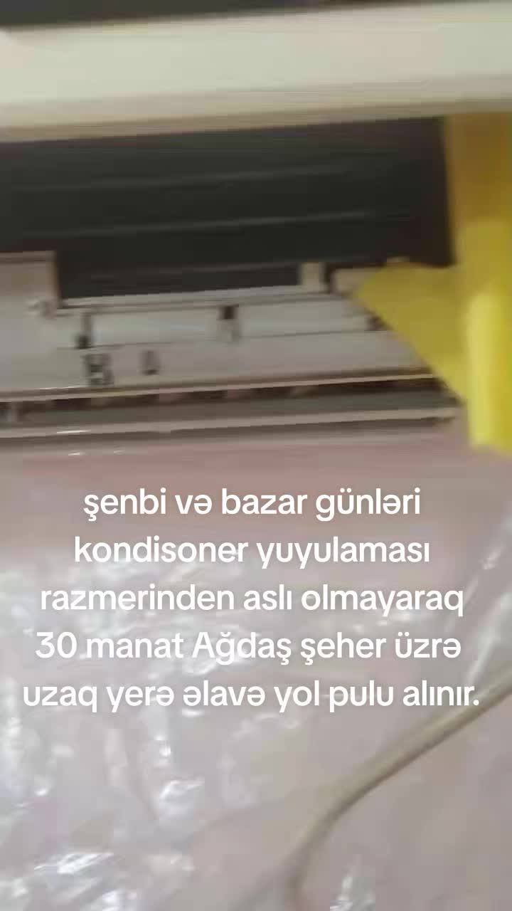 @Ağdaş kondisoner ustası yuma