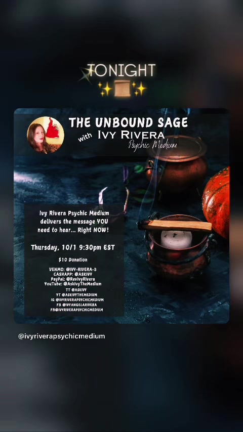 @Ivy Rivera | Psychic Medium