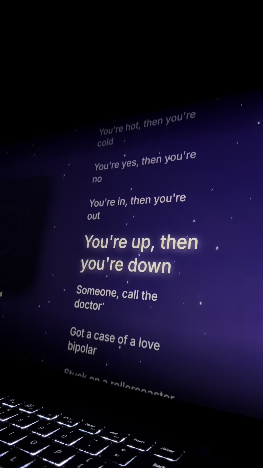 @Song lyrics