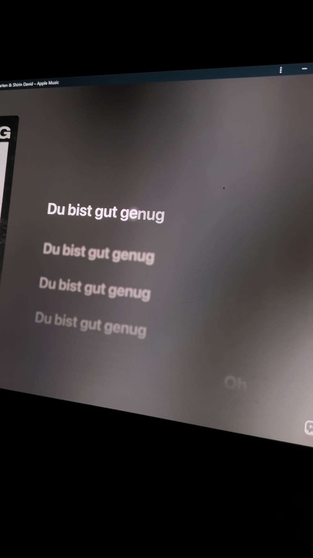 @Song lyrics