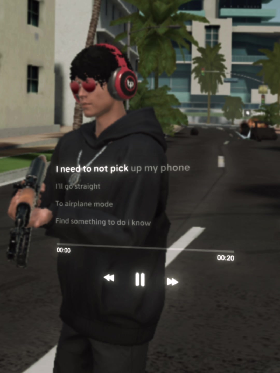 @Lil rue on the video