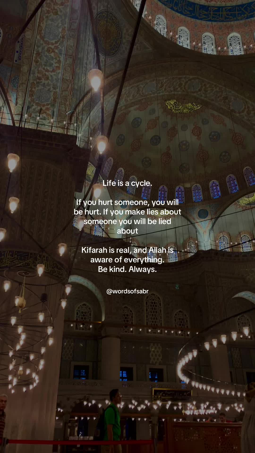 @Words of sabr