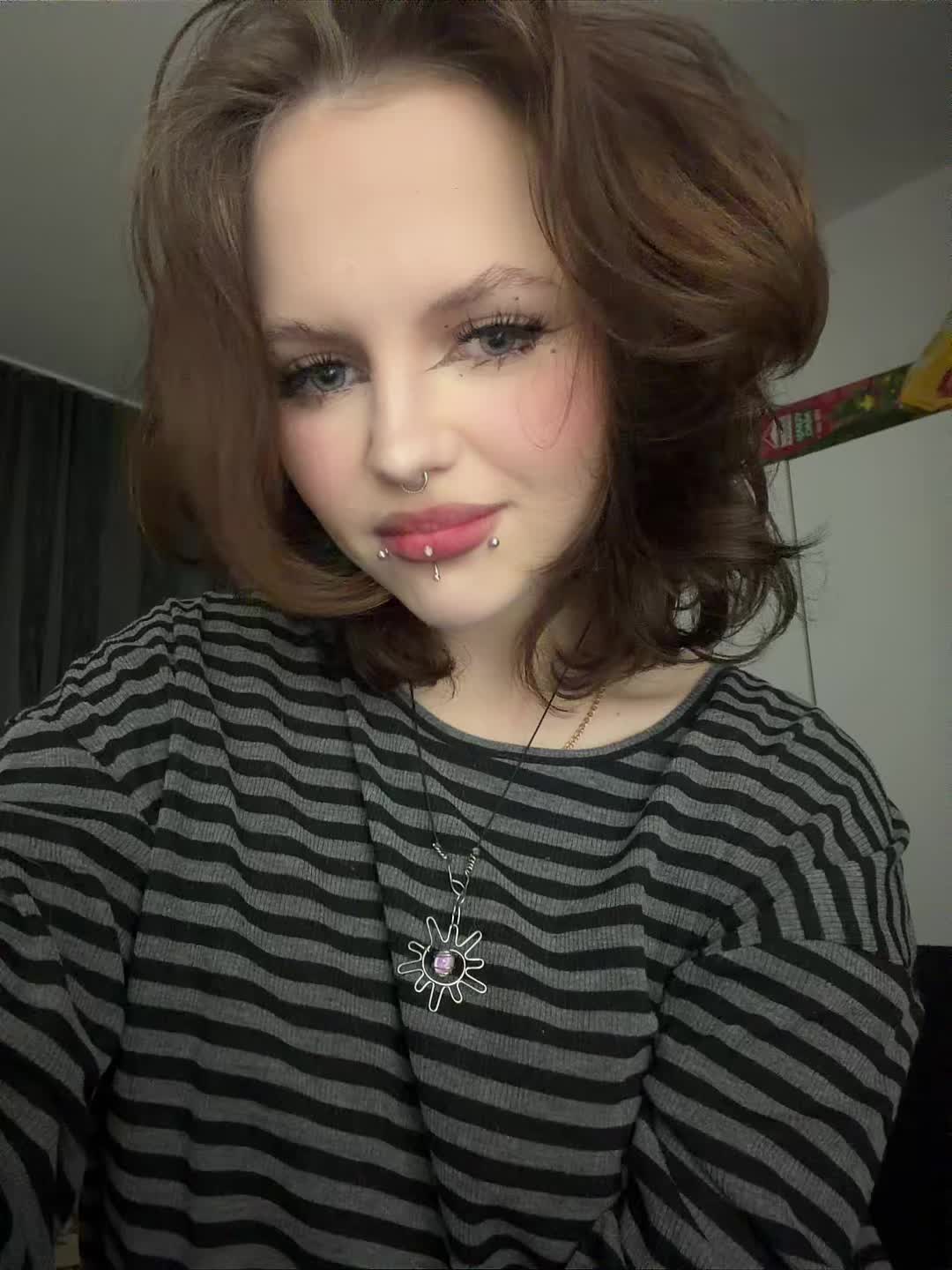 @:)