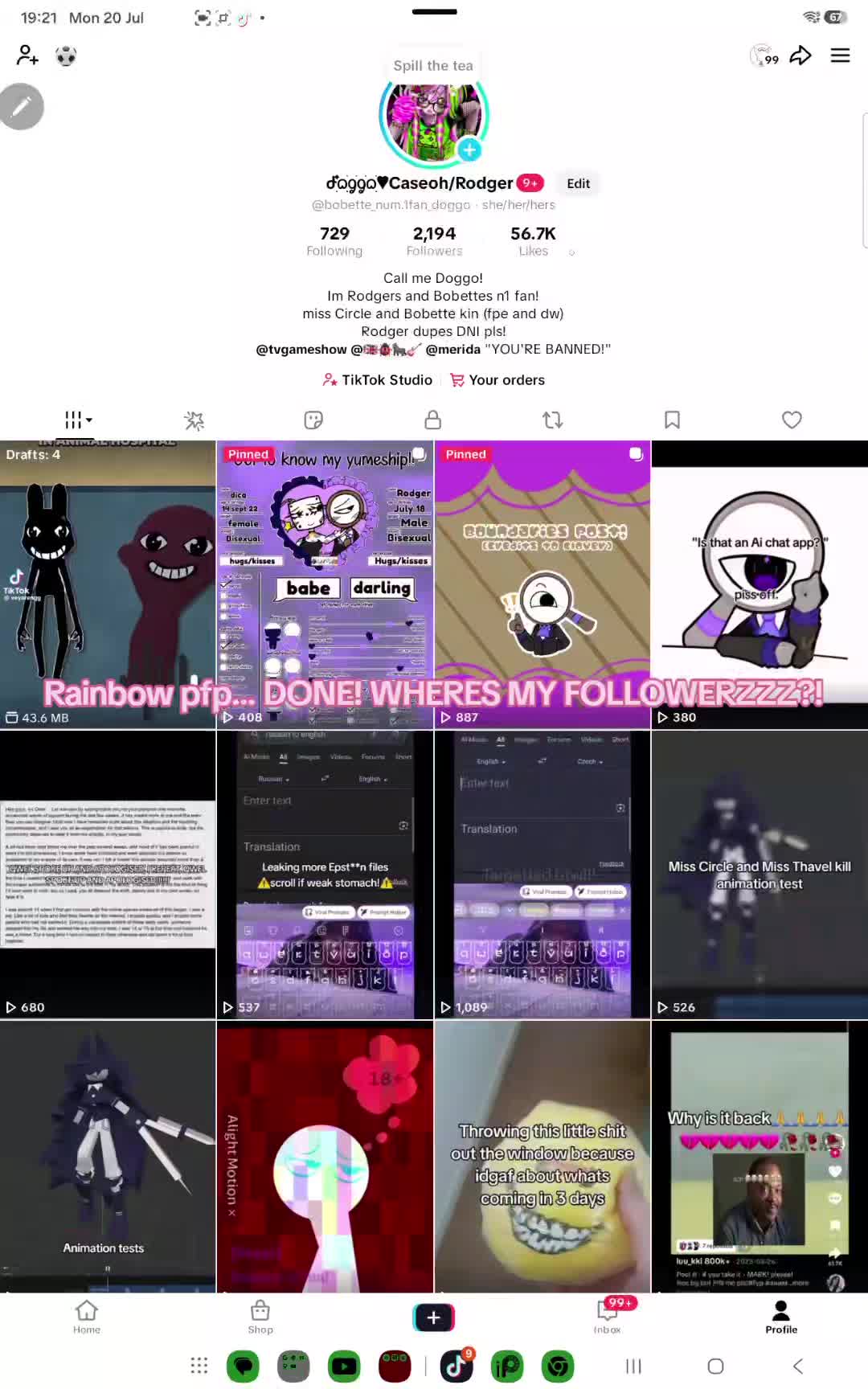 @𝓓oggo&hearts;︎s Rodger/CaptianClarkꨄ