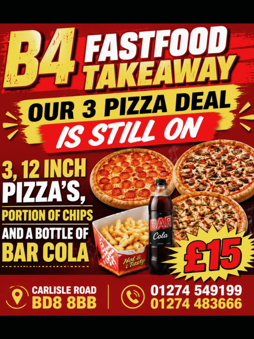 @B4FastFoodBradford