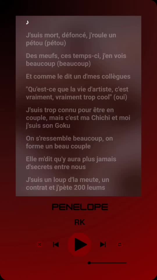 @lyrics