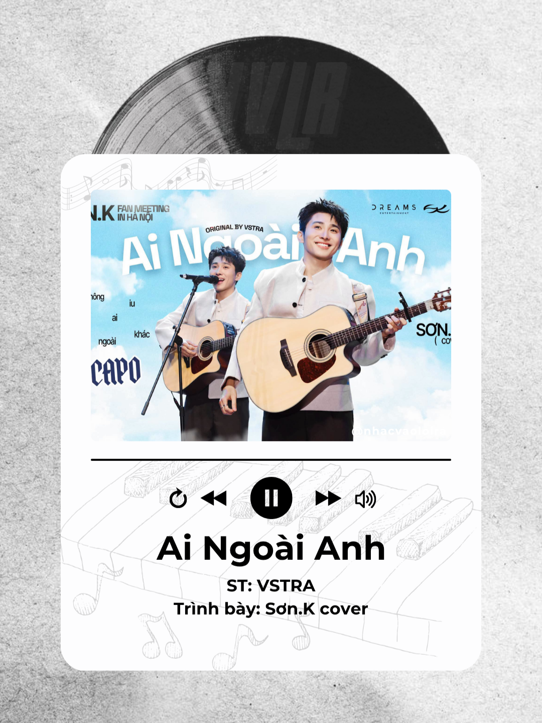 @NHẠC V&Agrave;O LỜI RA