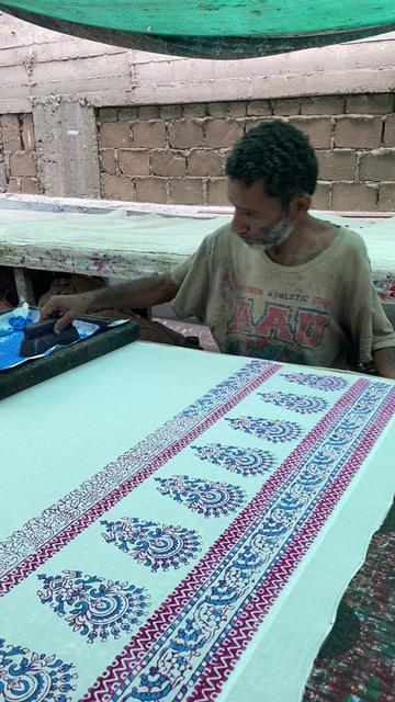 @Wooden Stamp Printing