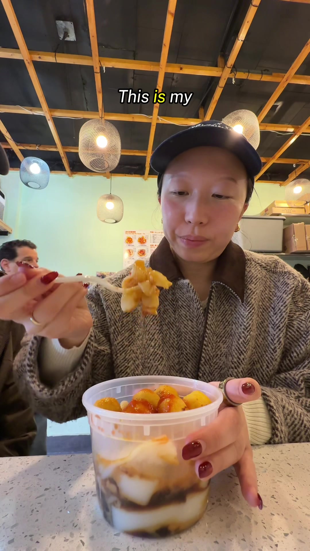 @Lea is eating! 🥟 @bao_buddy
