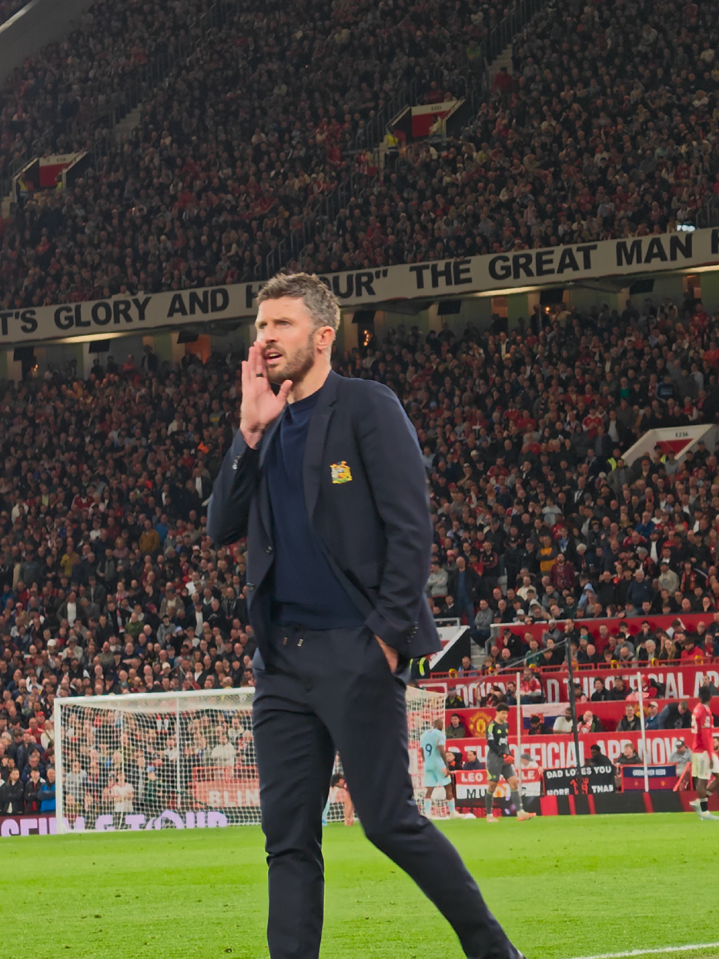 @Manchester United Dugout