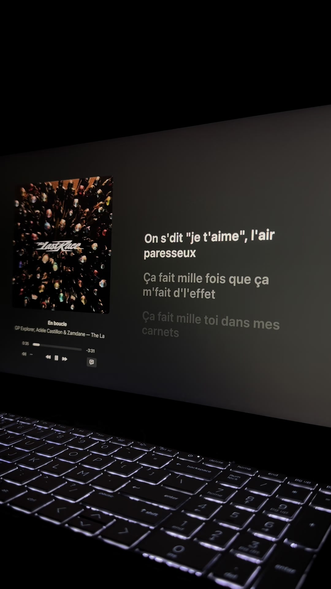 @Lyrics Du Soir