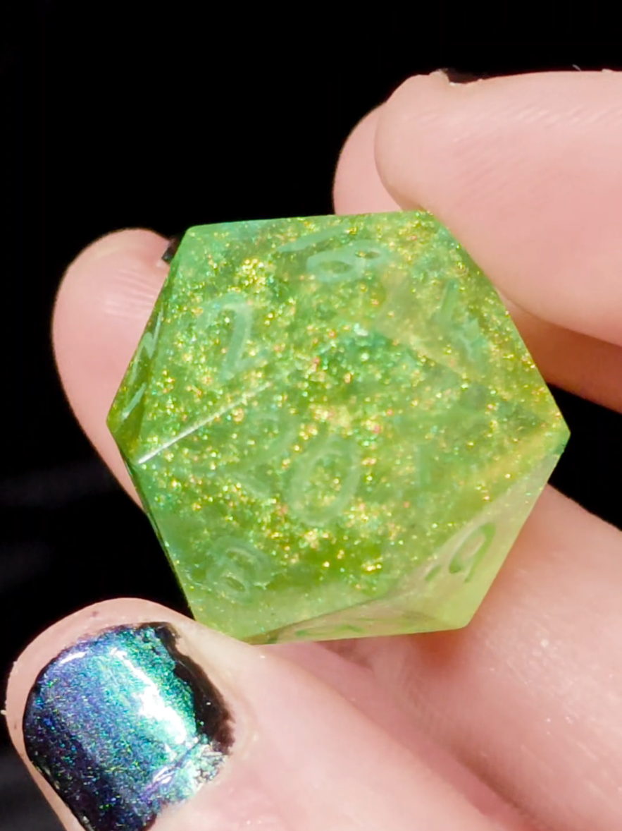 @KJ - Garnet Serpent Dice