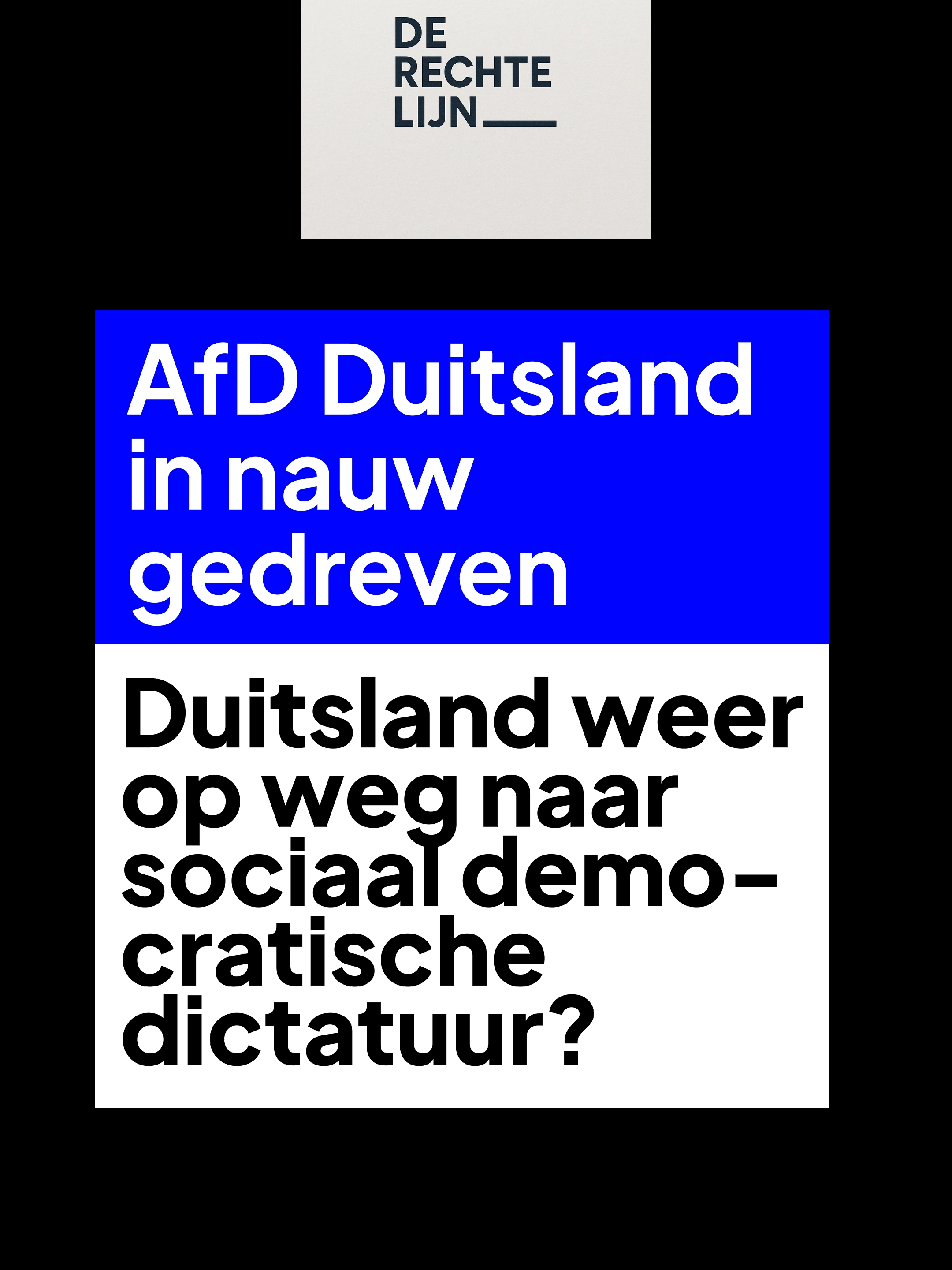@De Rechte Lijn