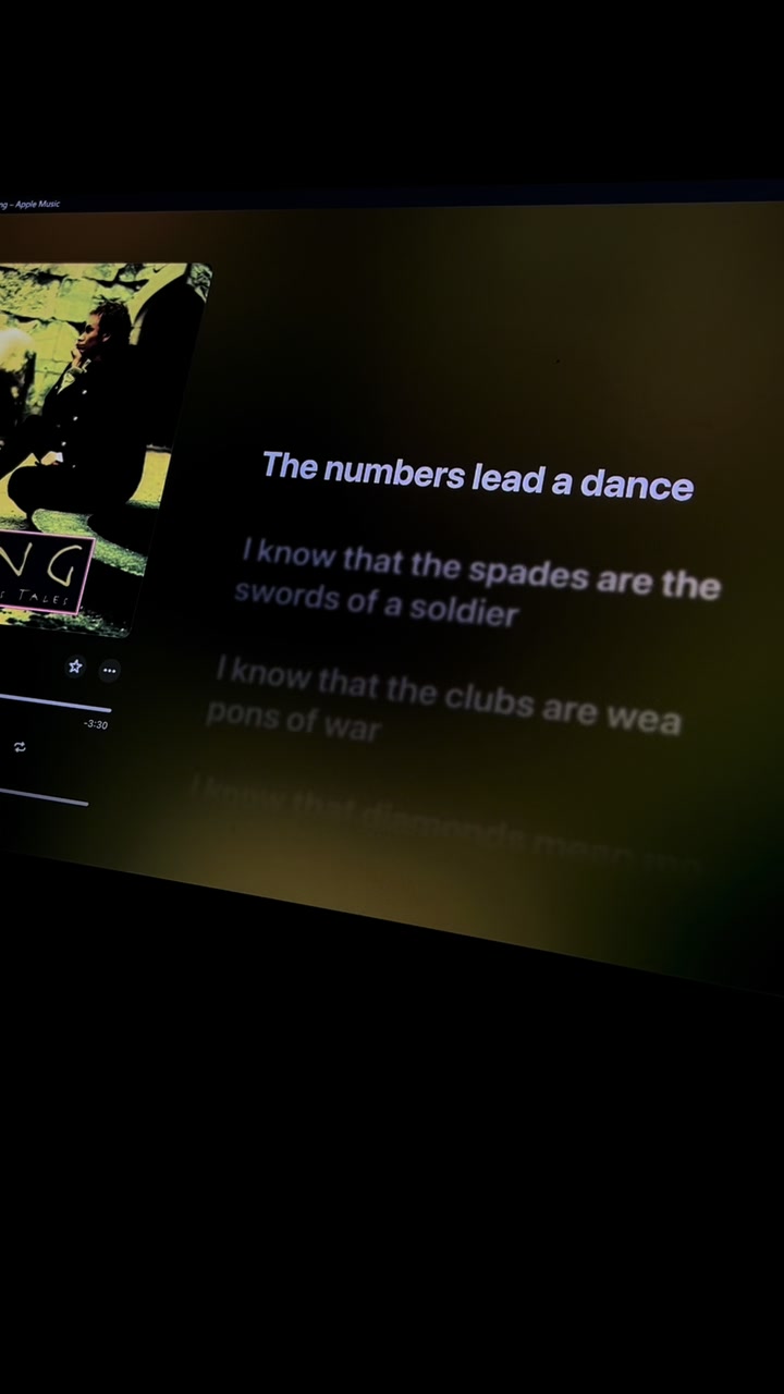 @Song lyrics