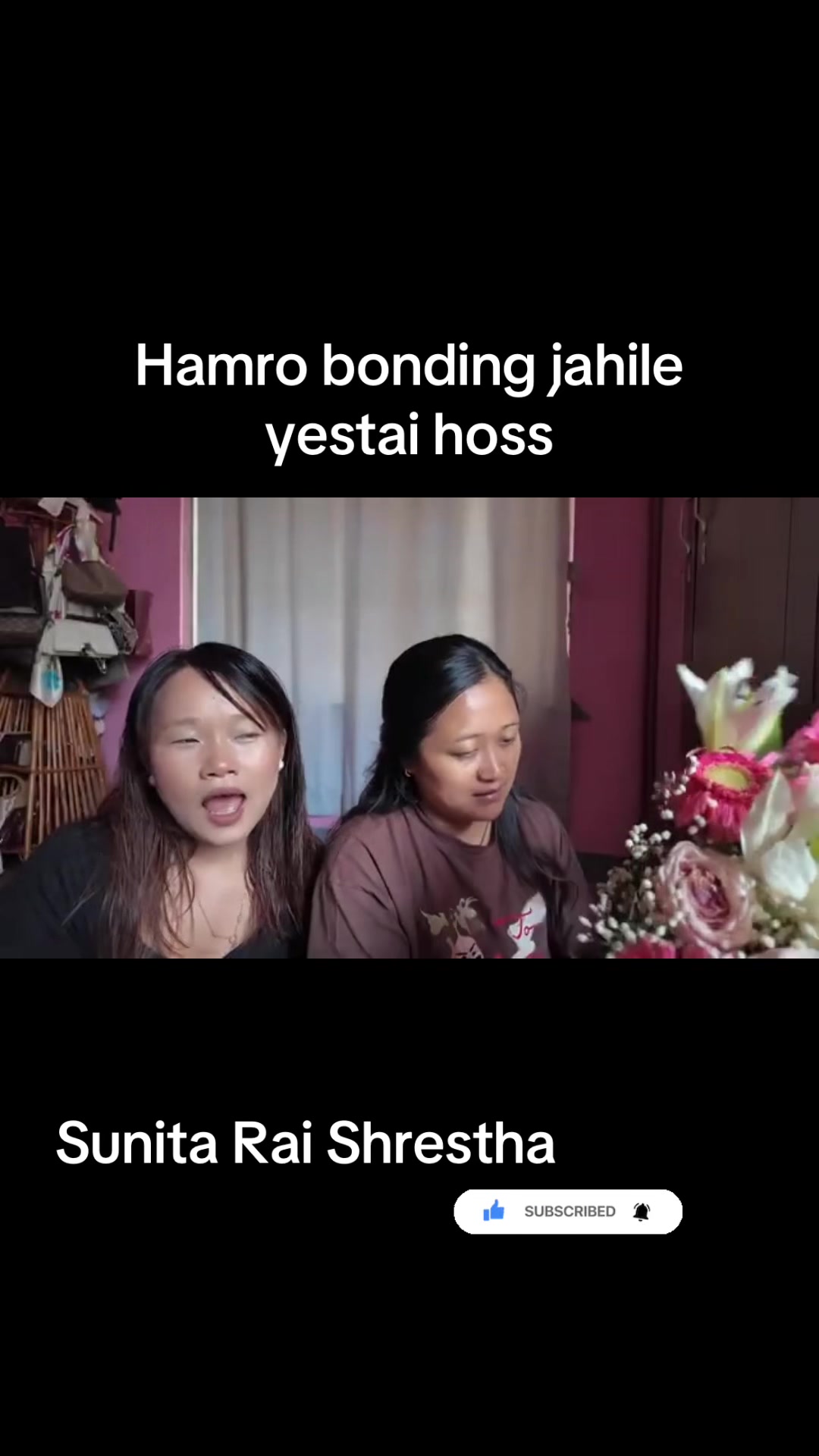 @Nepali Female vlogger