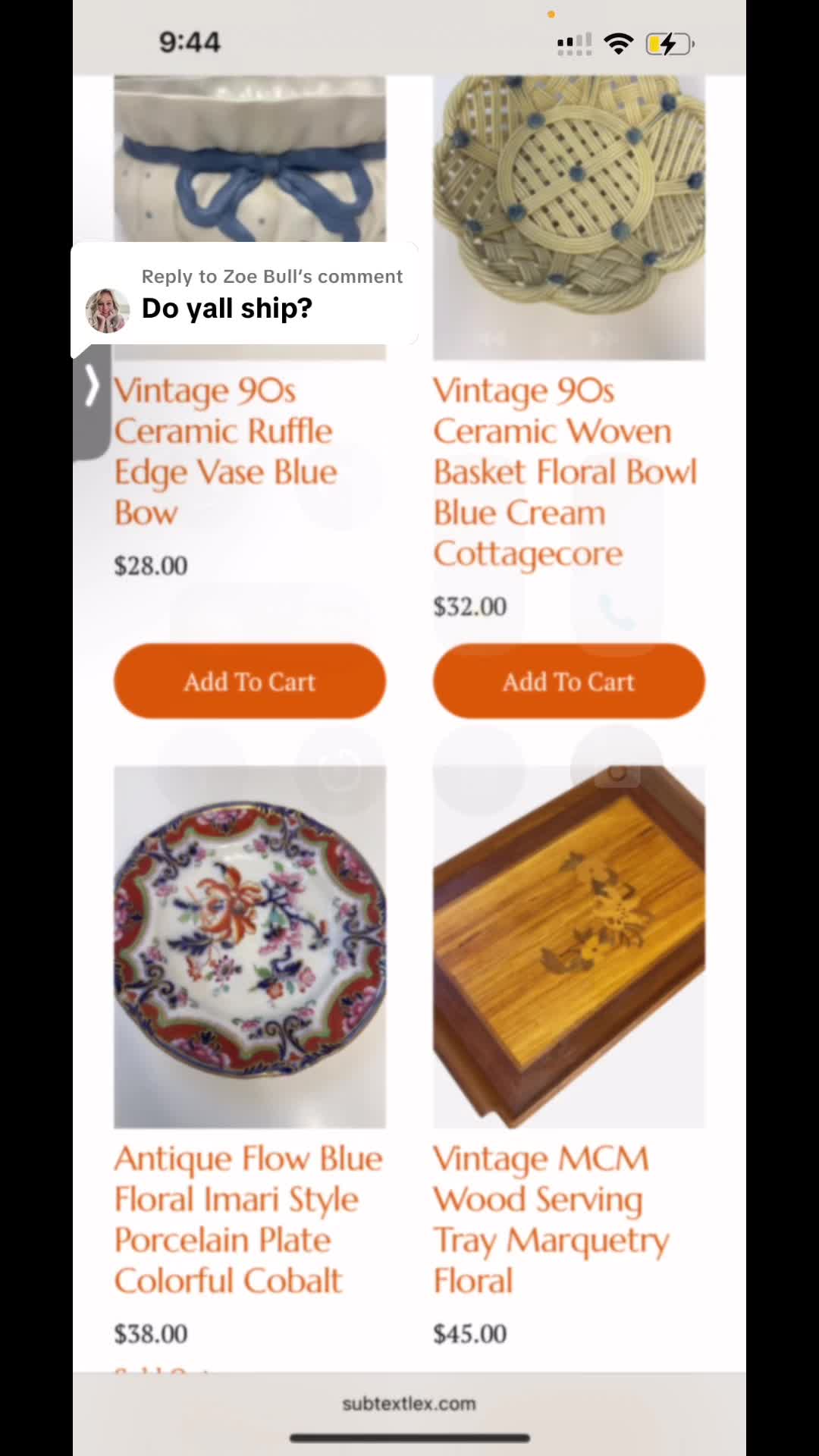 @Subtext Antiques and Vintage