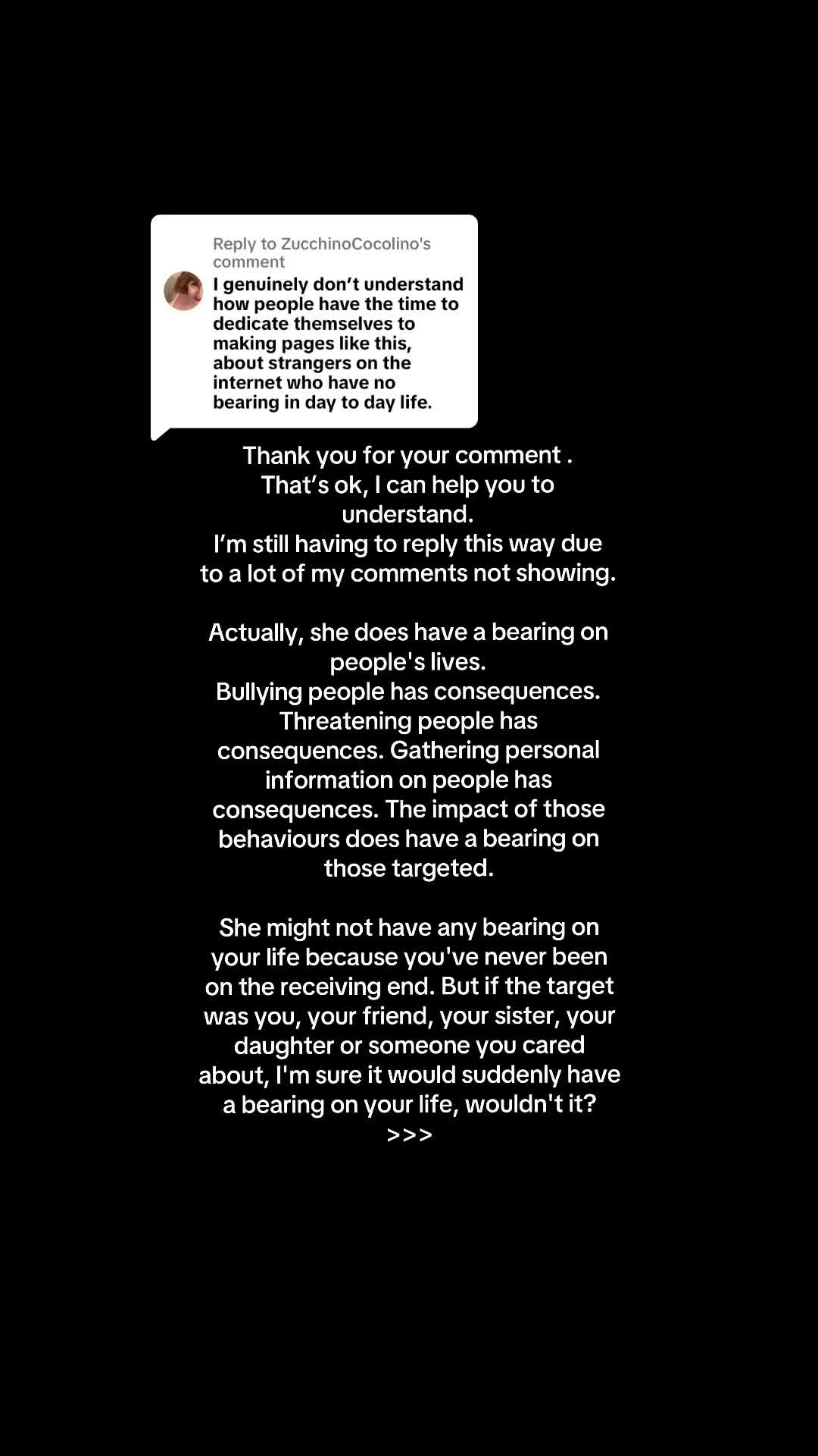@Calling out the bs