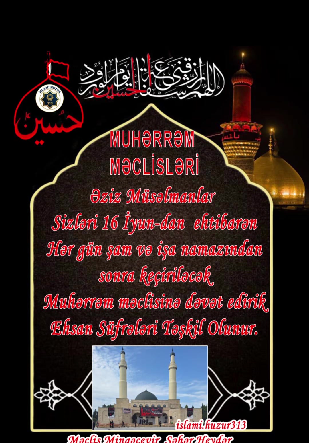 @Mingəçevir Heydər Məscidi