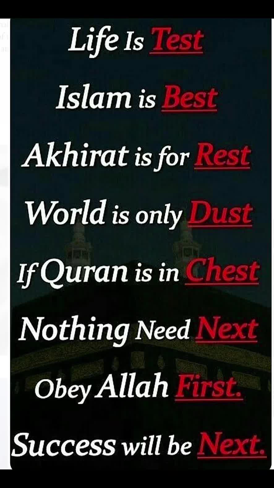 @Deen over Dunya✨❤️
