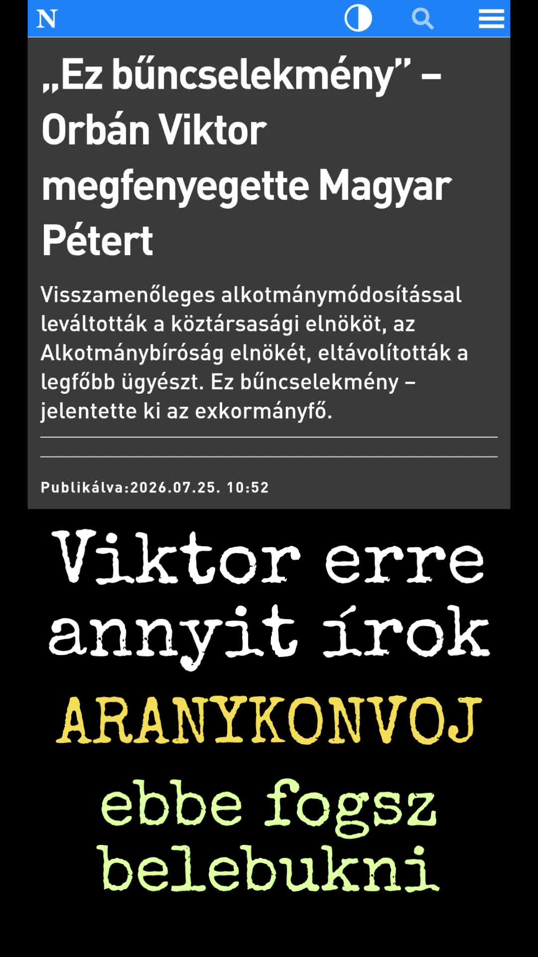 @&Aacute;rad a TISZA