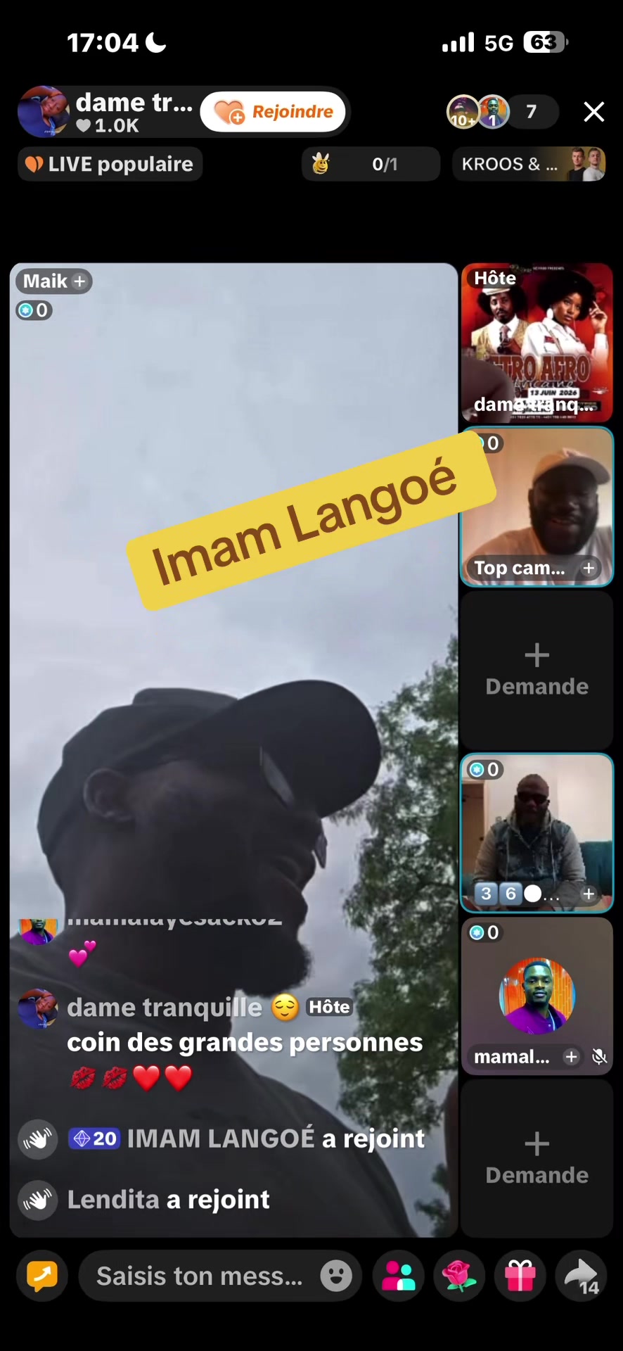 @IMAM LANGO&Eacute;