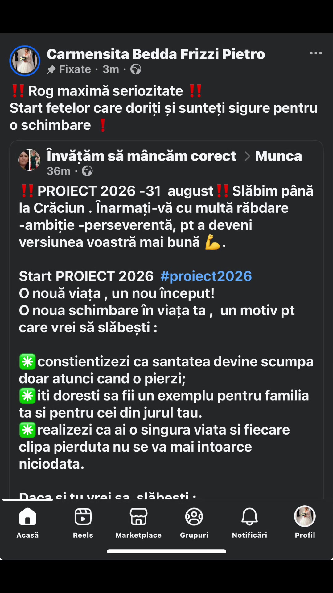 @🧜♀️Sefa 🧜♀️ nutriționista