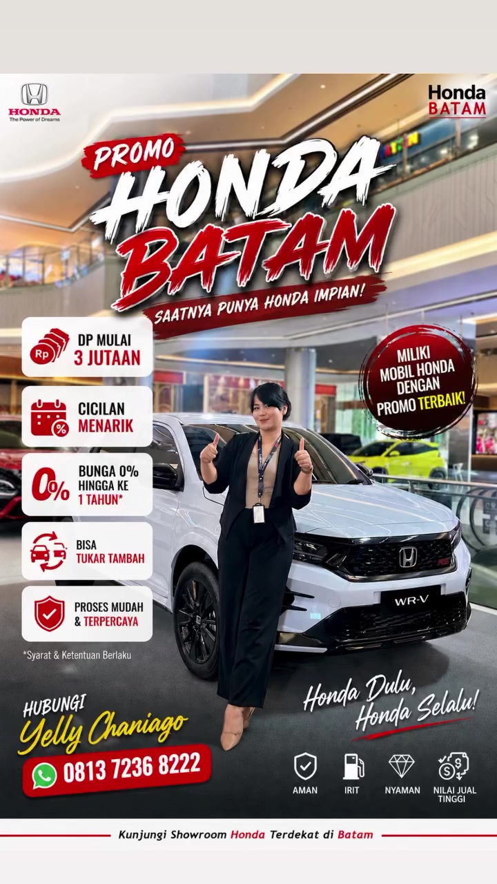 @Yelly Mobil Honda Batam