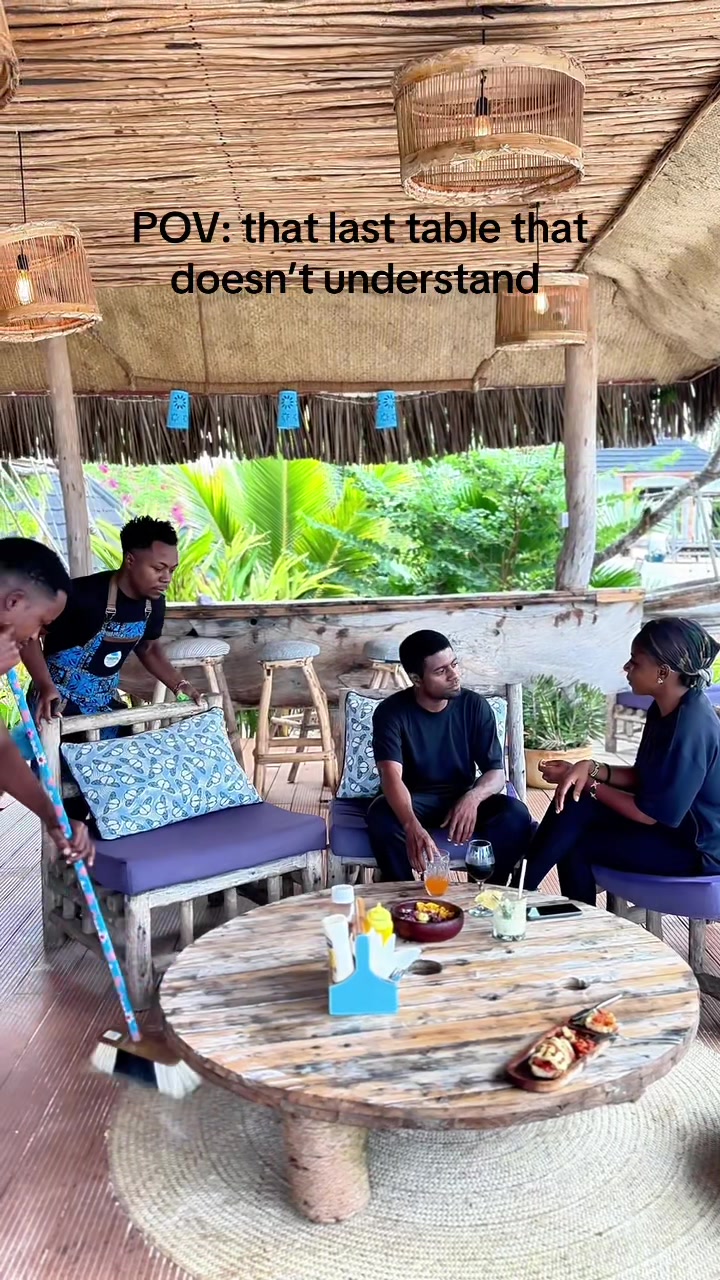 @Marafiki Beach Bar in Zanzibar
