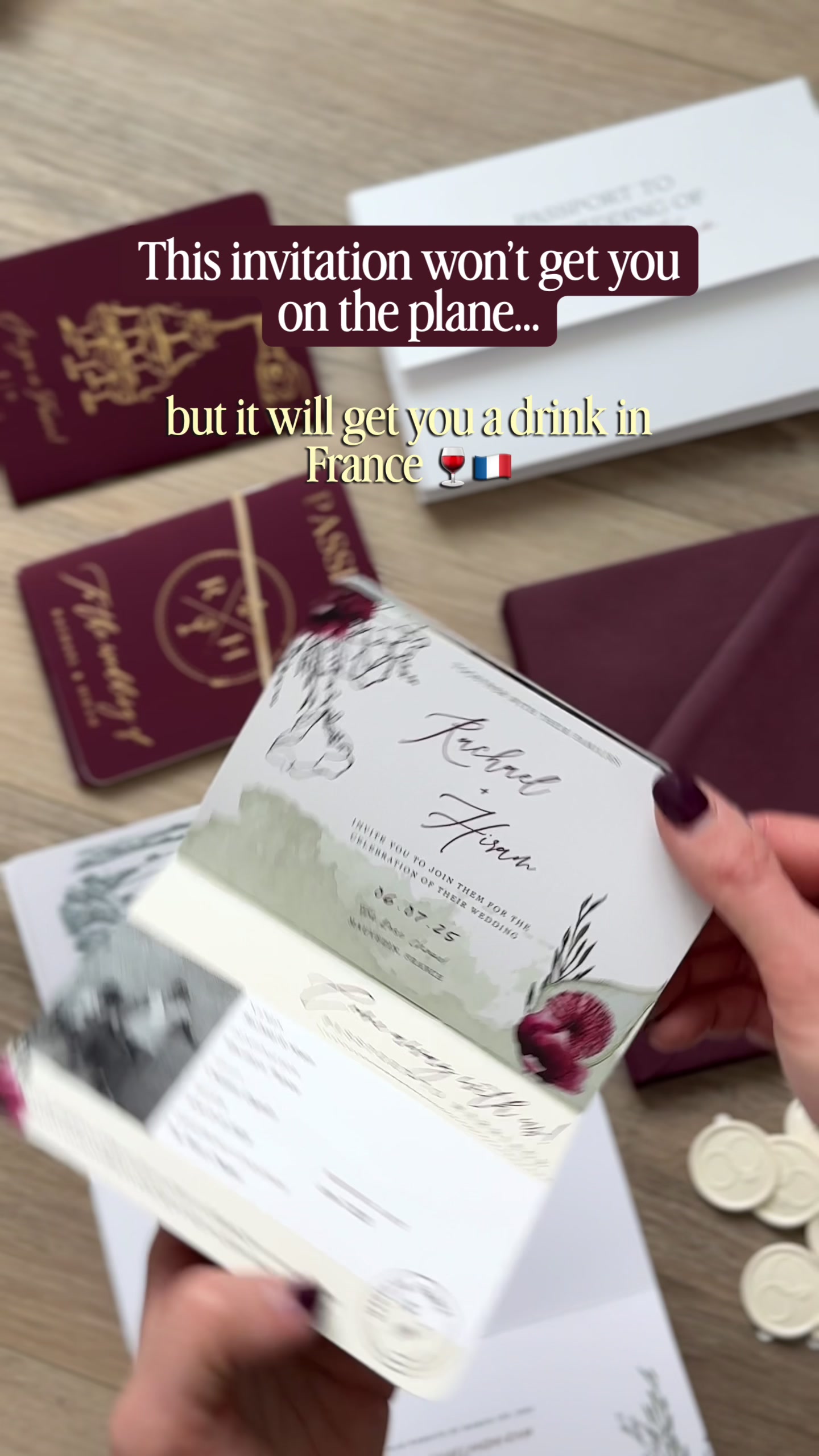 @destination wedding invites