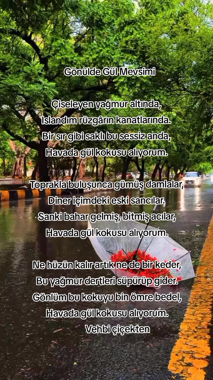 @Vehbi çiçekten