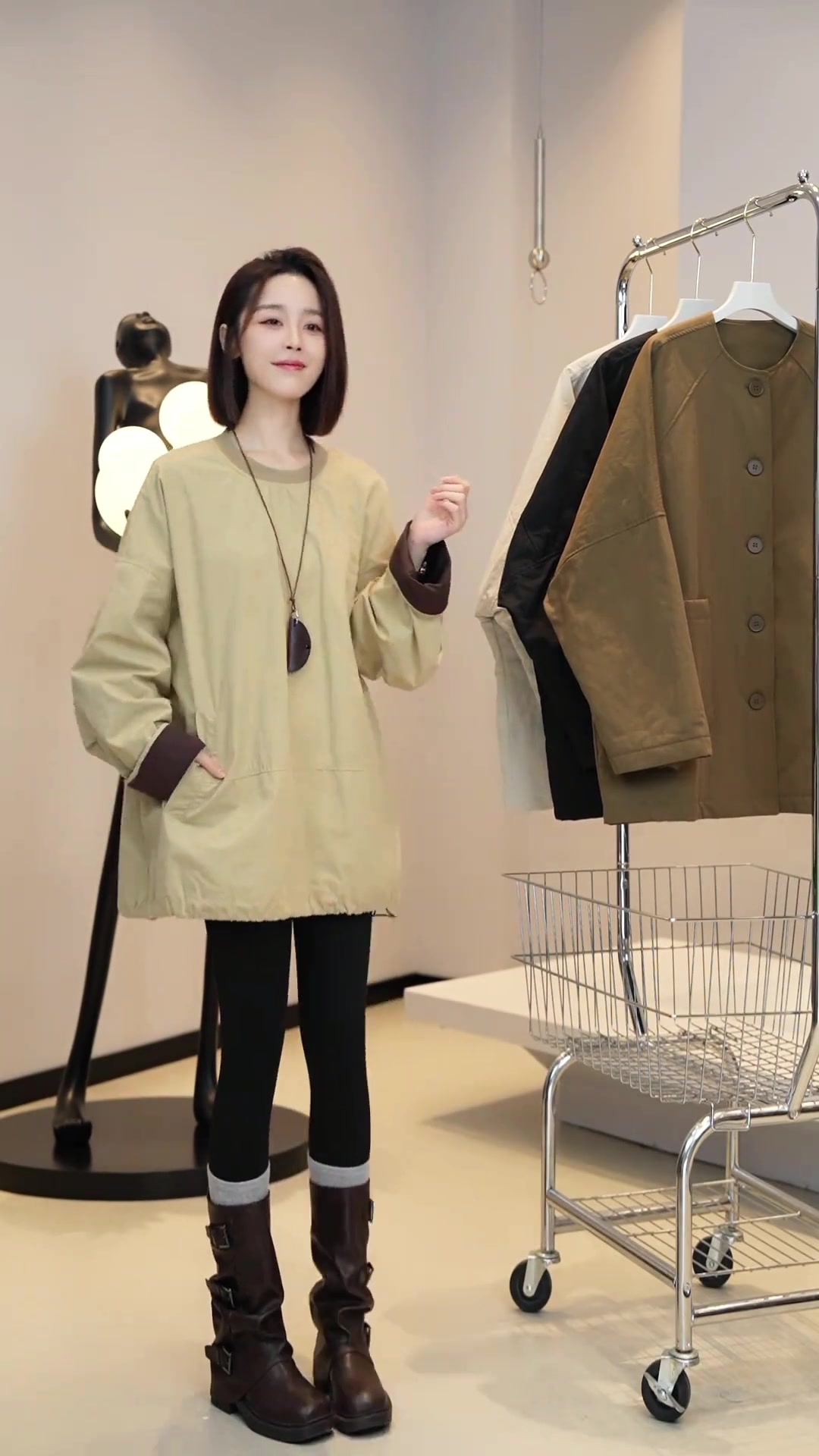 @레인보우 여성복 매장